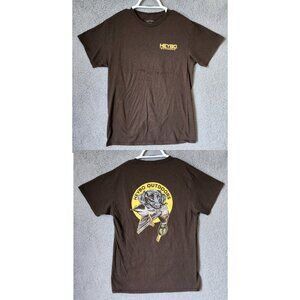 Heybo Outdoors Brown Duck Hunting Dog‎ Graphic T Shirt Youth Size Medium